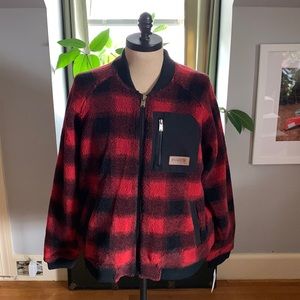 NWT Pendleton Red Buffalo varsity jacket Size XL